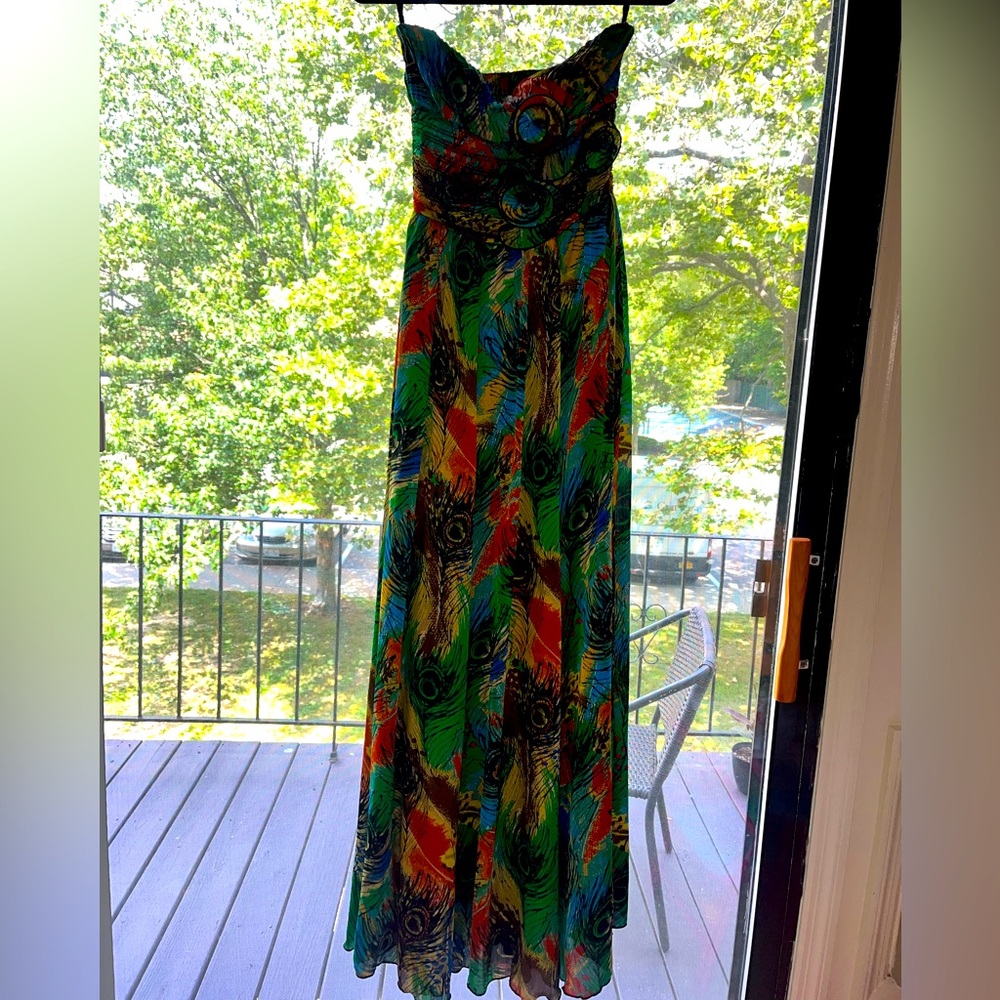 NWOT SZ Small Dominican Republic pageant gown